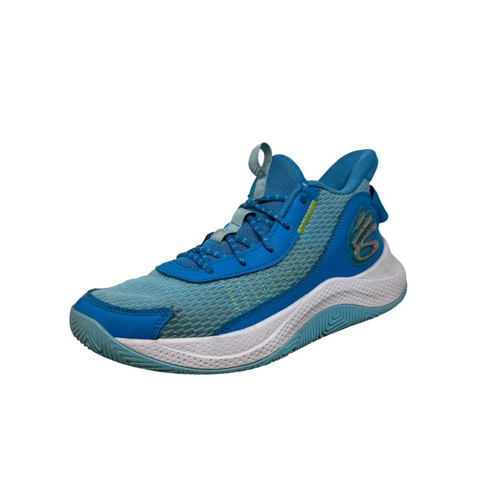 Under Armour Curry 3Z7 Basketball Shoes Blue Teal 3026622-401 Men's Size 9